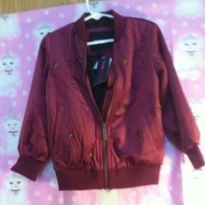 (NWT )   Bomber Metal Star Jacket
